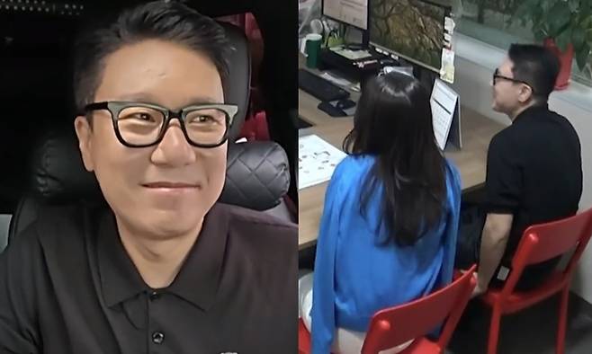 이상민(왼쪽), 이상민과 그의 아내. SBS ‘미운 우리 새끼’ 방송 화면 캡처