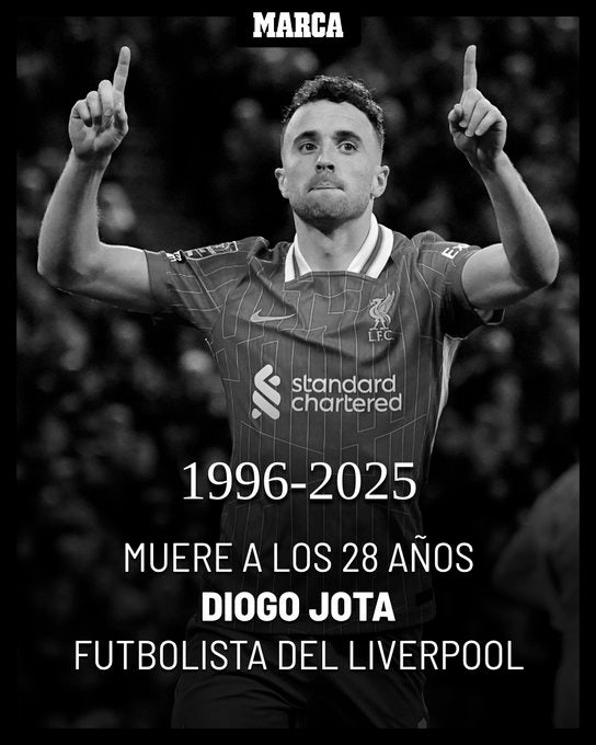 3일 불의의 교통사고로 사망한 조타. 마르카