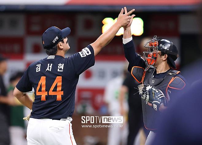 ▲ 김서현 최재훈 ⓒ곽혜미 기자