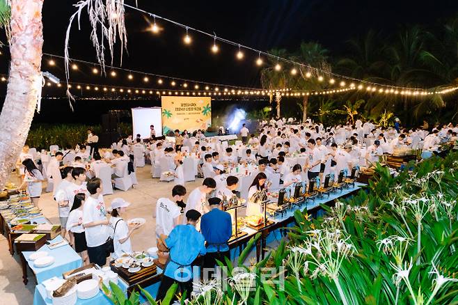 피앤피시큐어의 해외워크숍 현장. (사진=피앤피시큐어)