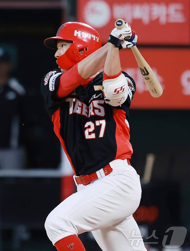 KIA 타이거즈 김호령. /뉴스1 DB ⓒ News1 김진환 기자