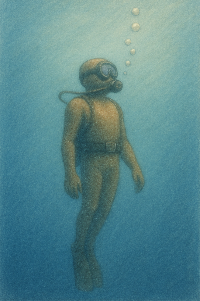 터렐의 말을 챗GPT를 시켜서 그림으로 표현해 보았습니다.