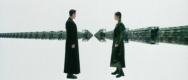 영화 ‘매트릭스’에서 ‘화이트룸’(The Construct)