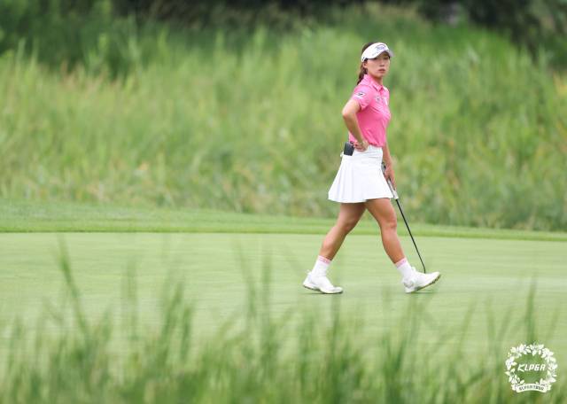 장타 1위를 달리고 있는 이동은. 사진 제공=KLPGA