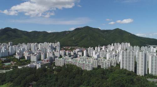 군포 산본 신도시 전경. 사진=군포시청
