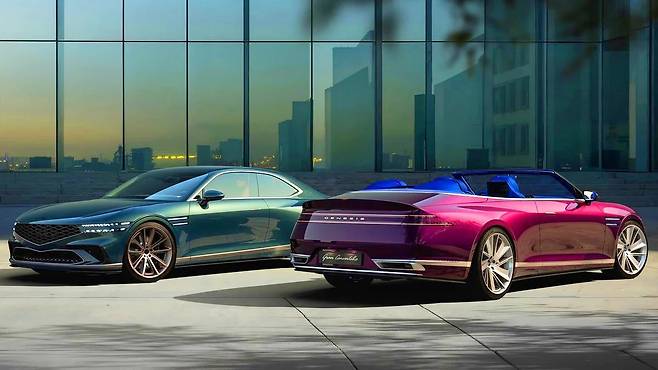 제네시스 그란 쿠페 컨버터블 콘셉트카