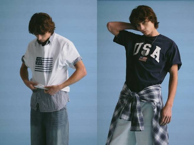 후아유 USA 컬렉션. 사진=이랜드월드 제공