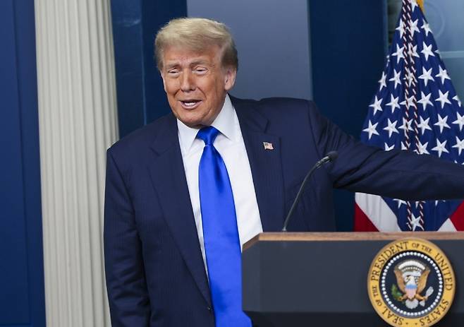 도널드 트럼프 미국 대통령. EPA연합뉴스