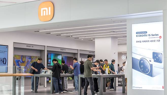 7월1일 서울 영등포구 IFC몰에 위치한 체험형 쇼룸 '샤오미 스토어'의 모습 ⓒ시사저널 최준필