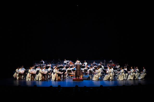 국악관현악 공연 모습. 대구문화예술진흥원