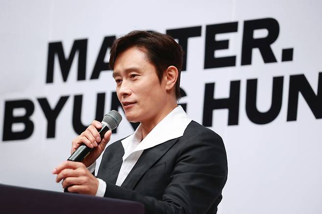 제29회 부천국제판타스틱영화제 ‘더 마스터: 이병헌’ 이병헌. 사진| 연합뉴스