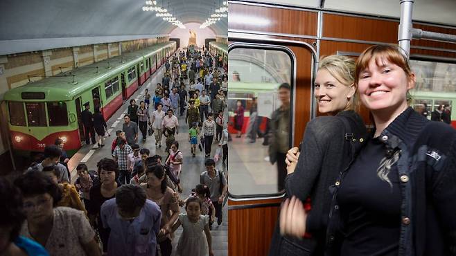 북한 전문 여행사에 올라온 북한 관광 관련 사진 / '영 파이어니스 투어스' 홈페이지 캡처