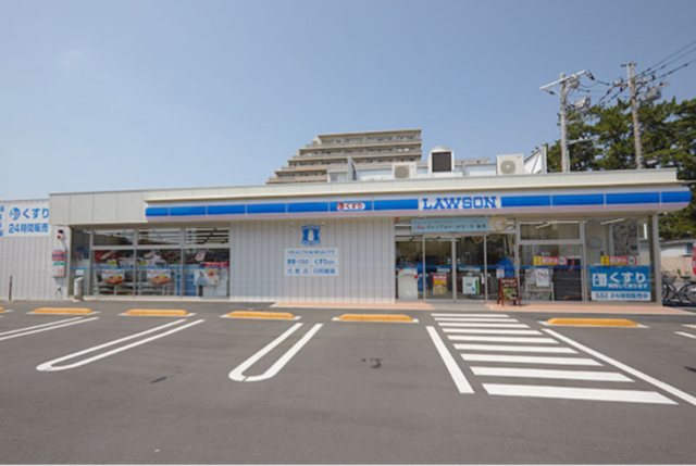 일본의 한 로손 편의점. 로손 홈페이지