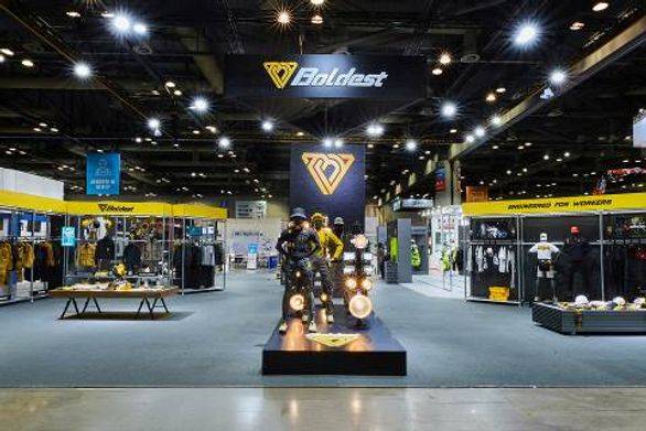 볼디스트 ‘2025스마트안전보건박람회’ 부스 전경. ⓒ코오롱FnC