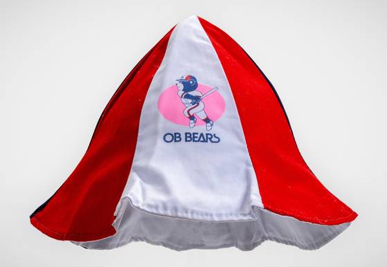 OB베어스 야구단 어린이 회원 전용 모자.