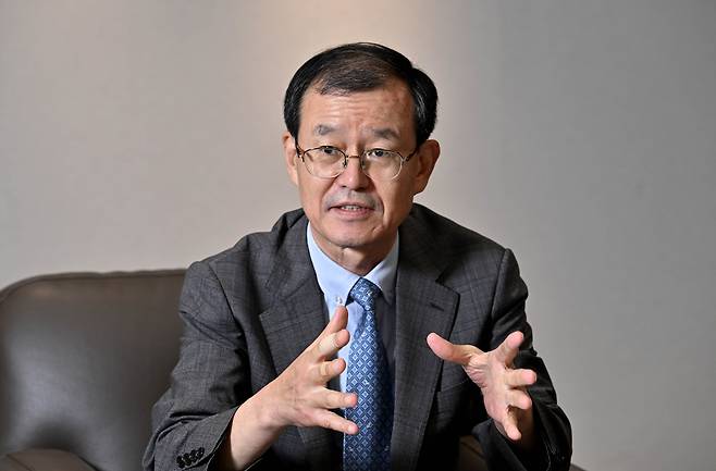 한만희 해외건설협회 회장이 30일 오후 서울 중구 해외건설협회 회의실에서 헤럴드경제와 인터뷰를 하고 있다. 임세준 기자