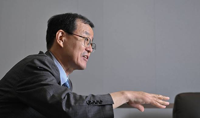 한만희 해외건설협회 회장이 30일 오후 서울 중구 해외건설협회 회의실에서 헤럴드경제와 인터뷰를 하고 있다. 임세준 기자