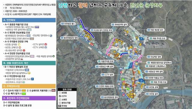 진안군 군상지구./사진=전북도.