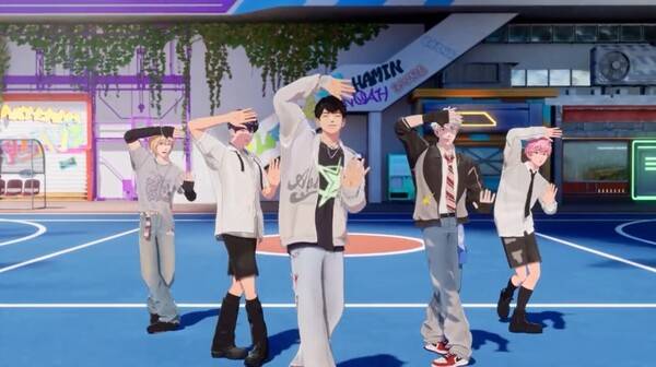 '소다 팝' 챌린지에 참여한 플레이브/사진=플레이브 인스타그램