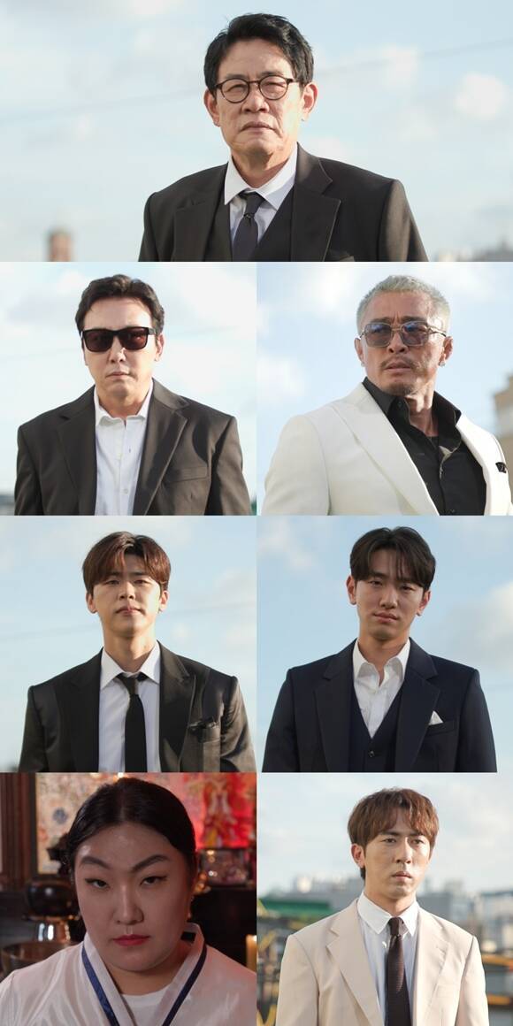 방송인 이경규 추성훈, 모델 겸 배우 남윤수, 방송인 김원훈 이수지, 가수 박지현, 방송인 탁재훈(왼쪽 위부터 시계방향)이 SBS 새 예능프로그램 '한탕 프로젝트-마이 턴'으로 뭉친다. /SBS