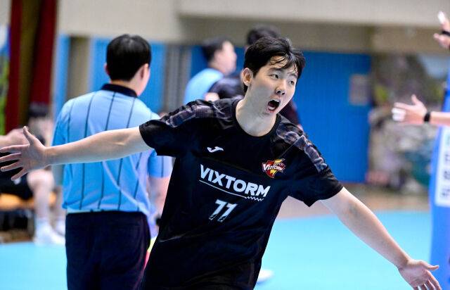 한국전력 윤하준./KOVO