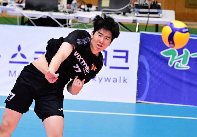 한국전력 윤하준./KOVO