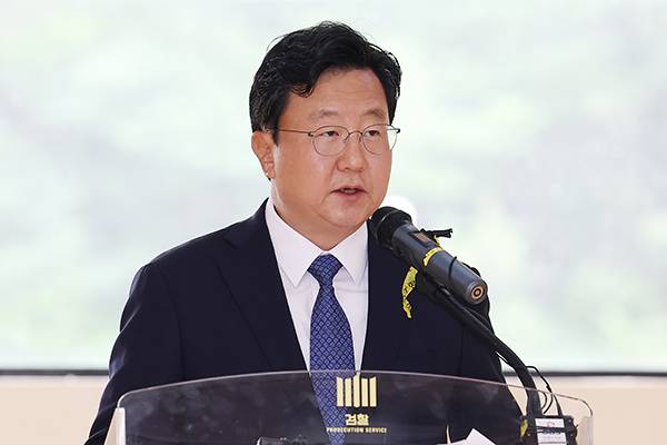 정진우 서울중앙지검장 (출처: 연합뉴스)