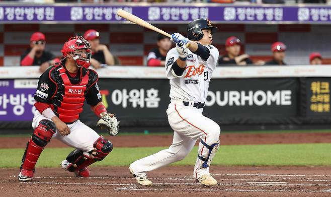 한화 문현빈. 연합뉴스