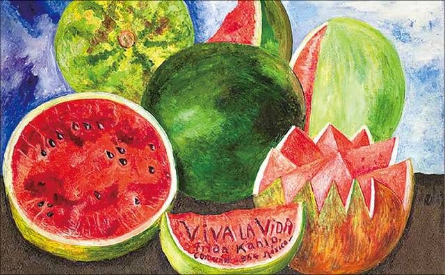 프리다 칼로, ‘비바 라 비다’, 1954년. 프리다 칼로 미술관