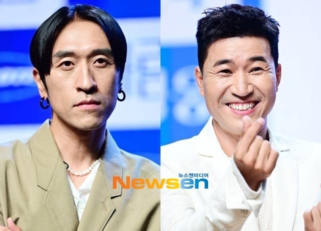 빽가, 김종민 /사진=뉴스엔DB