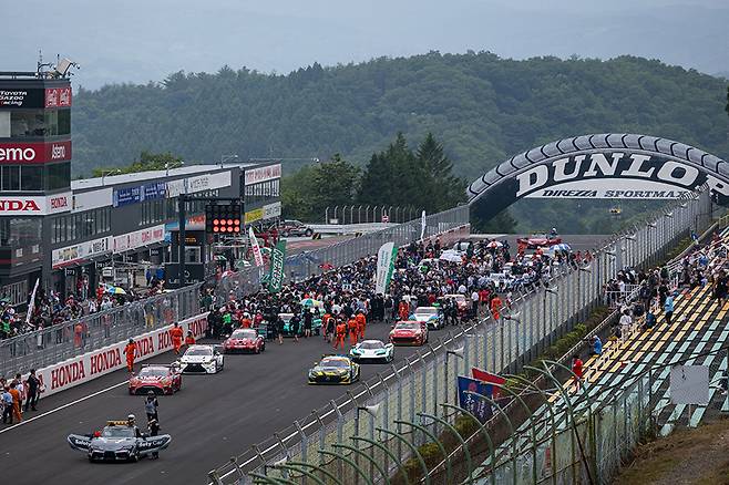 '스고 슈퍼 다이큐 4시간 내구 레이스' 그룹 1 그리드 정렬. 사진: 와이마라마 레이싱