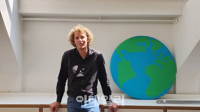 코엔 하겐스 암스테르담 국제사회사연구소(IISH) 연구원. (사진=백주아 기자)