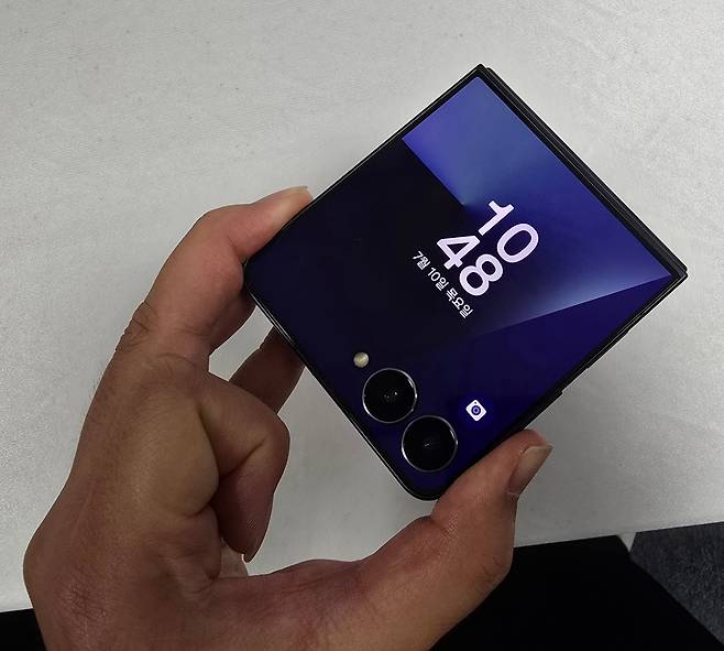 삼성전자 ‘갤럭시Z 플립7’./정두용 기자