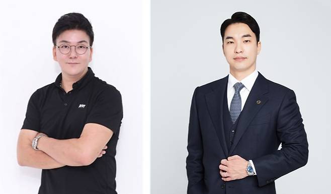 김진우 헥스에이아이랩스 대표(사진 왼쪽) 및 최승진 RPM 대표변리사/사진제공=헥스에이아이랩스