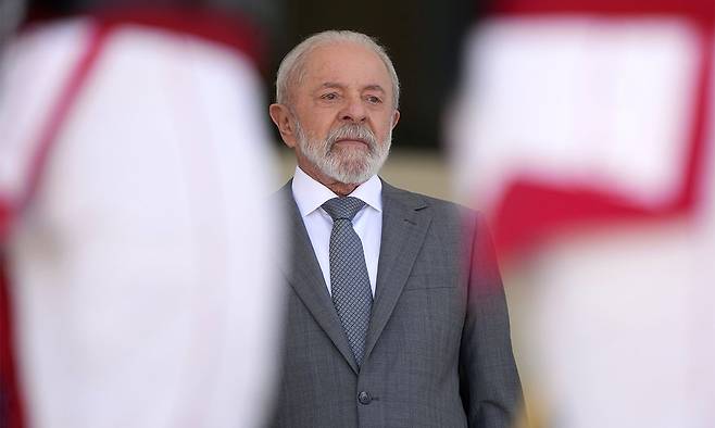 루이스 이나시우 룰라 다시우바 브라질 대통령. AP연합뉴스