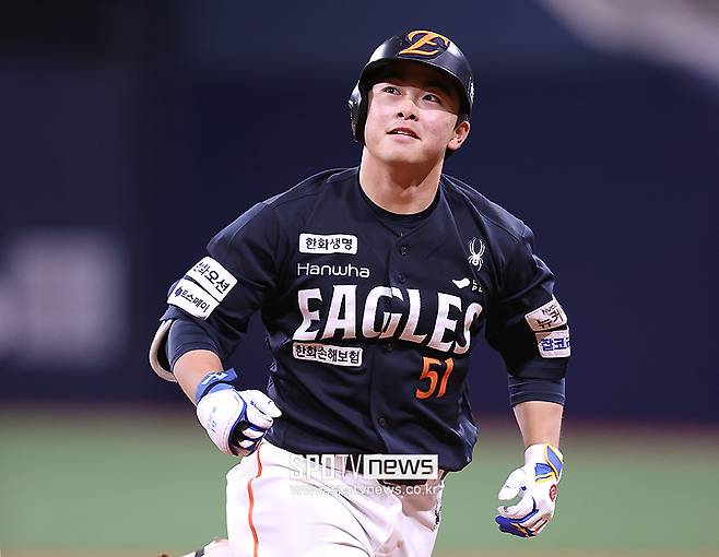 ▲ 문현빈은 김태균-이용규 이후 한화 타자로는 타격왕에 도전할 수 있는 위치에 오른 첫 타자다 ⓒ곽혜미 기자