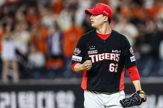 ▲ 9회 블론세이브를 기록한 정해영 ⓒKIA타이거즈