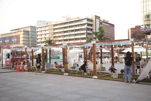 지난해 '2024 서울썸머비치' 휴게존 /서울관광재단