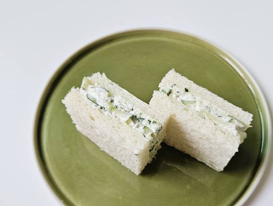 오이 샌드위치. 사진 신혜원