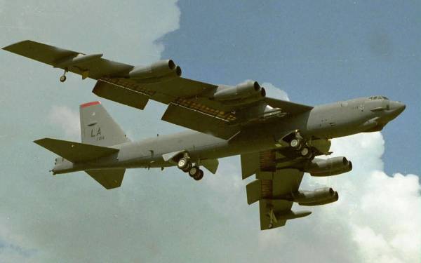 미국의 전략폭격기 B-52H. AP연합뉴스