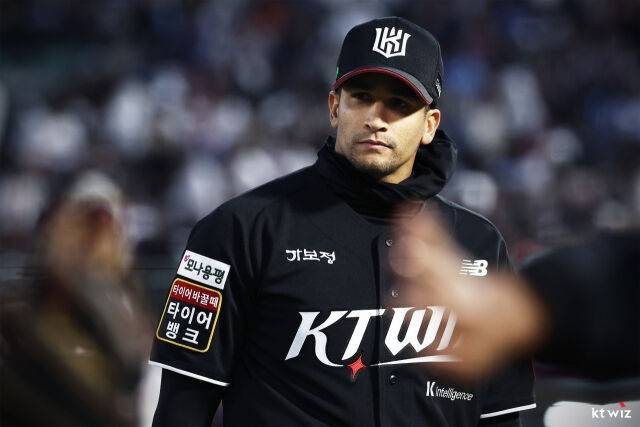 KT 쿠에바스. /사진=KT 위즈 제공