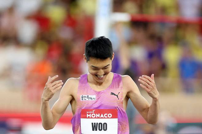 우상혁(용인시청). 사진=AFPBB NEWS