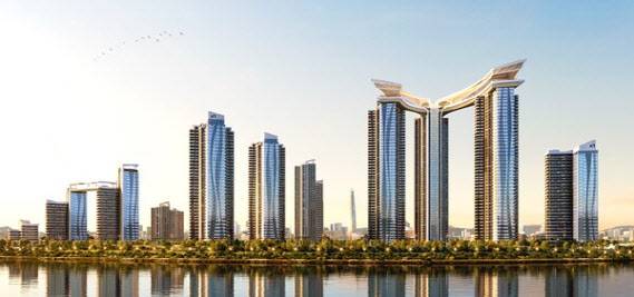 서울 송파구 잠실우성1·2·3차 재건축 사업 GS건설 투시도.(사진=GS건설)