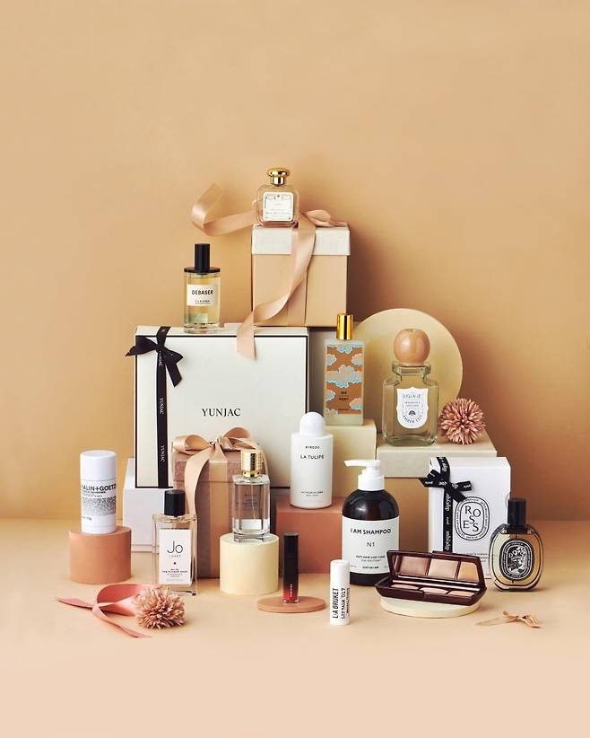 뷰티 브랜드 제품 모음. 신세계인터내셔날 제공