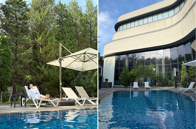 야외수영장/사진=김지은 여행+ 기자