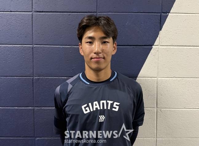 롯데 이영재가 취재진과 인터뷰를 하고 있다. /사진=양정웅 기자