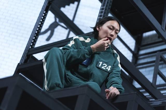 배우 노재원이 넷플릭스 '오징어 게임3'에서 마약에 집착하는 연기를 하기 위해 다양한 영상을 참고했다며 남규 역을 만들기 위한 노력을 전했다. /넷플릭스