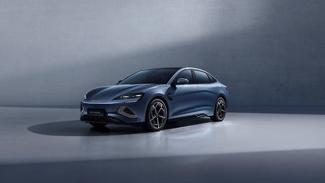 BYD가 하반기 국내에서 출시할 예정인 중형 세단 씰. /BYD코리아 제공