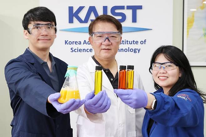 (왼쪽부터) 은현민 박사과정, 이상엽 특훈교수, 신디 박사./KAIST