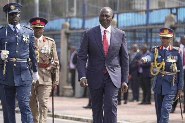 윌리엄 루토 케냐 대통령.AP연합뉴스